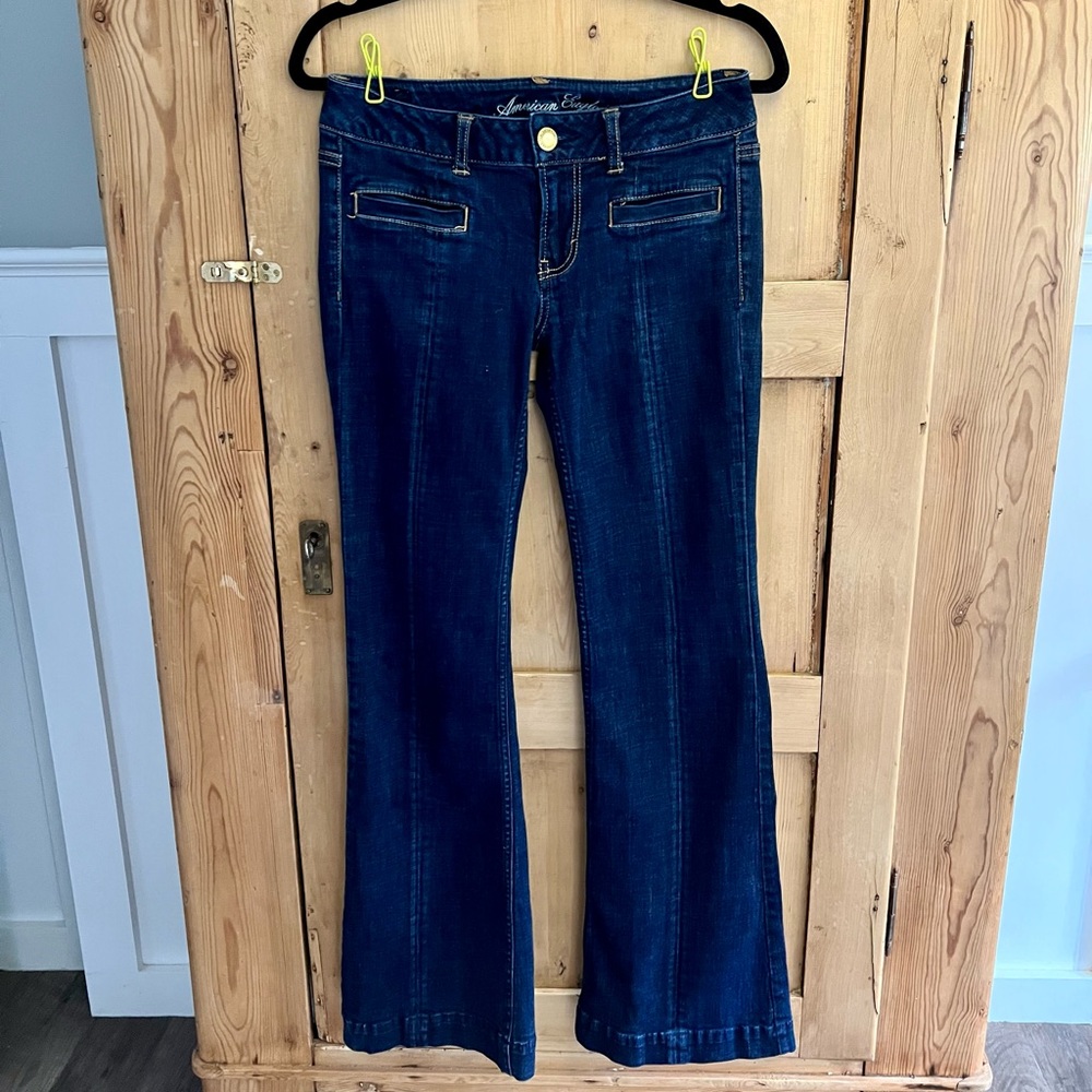 AE hipster wide leg jeans